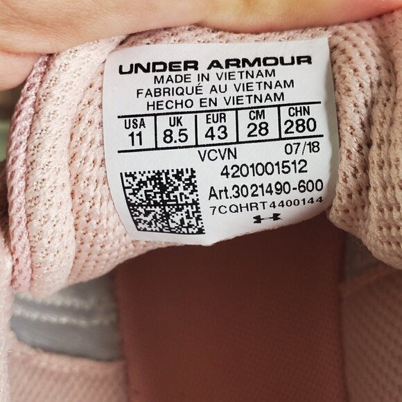 New Under Armour Ripple MLT Blush - Picture 11 of 11
